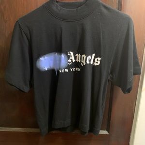 Palm angels NY crop top t shirt